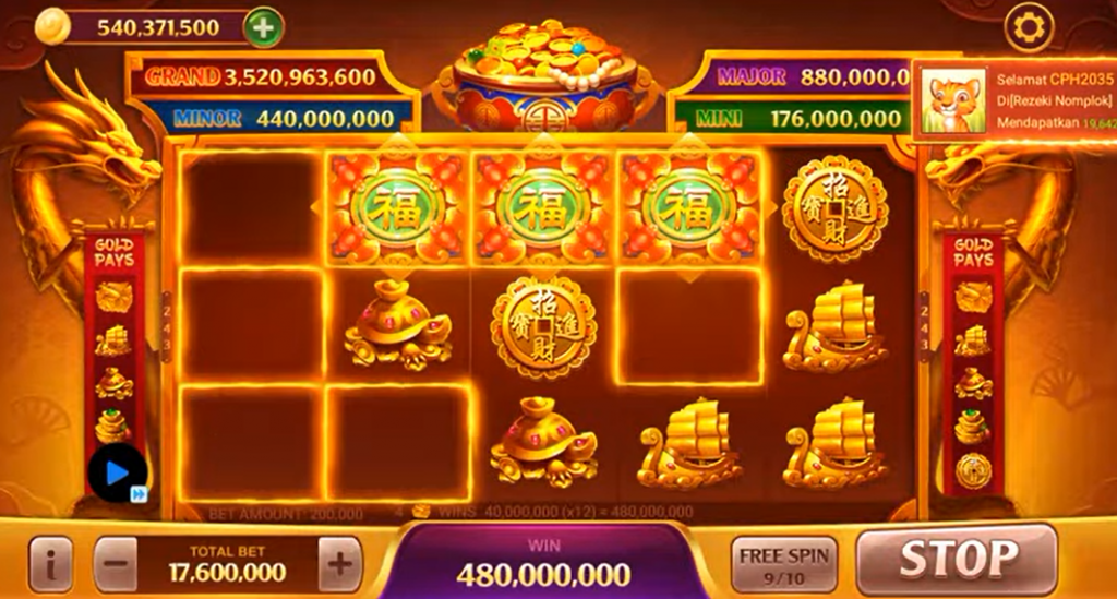 Auto Jackpot domino