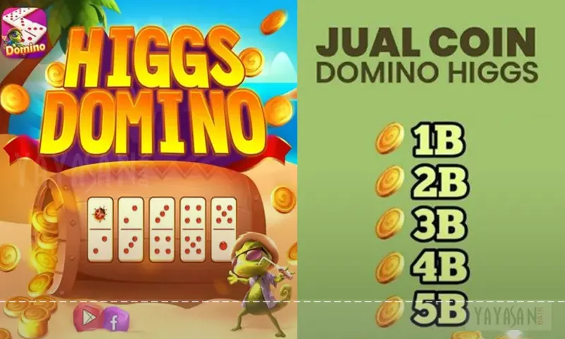 Cara Beli Chip Higgs Domino murah
