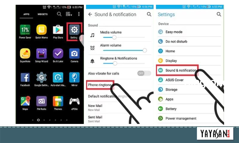 Cara Mengganti Nada di Perangkat Android