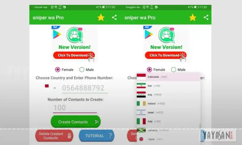 Download Sniper Whatsapp Pro Mod Terbaru