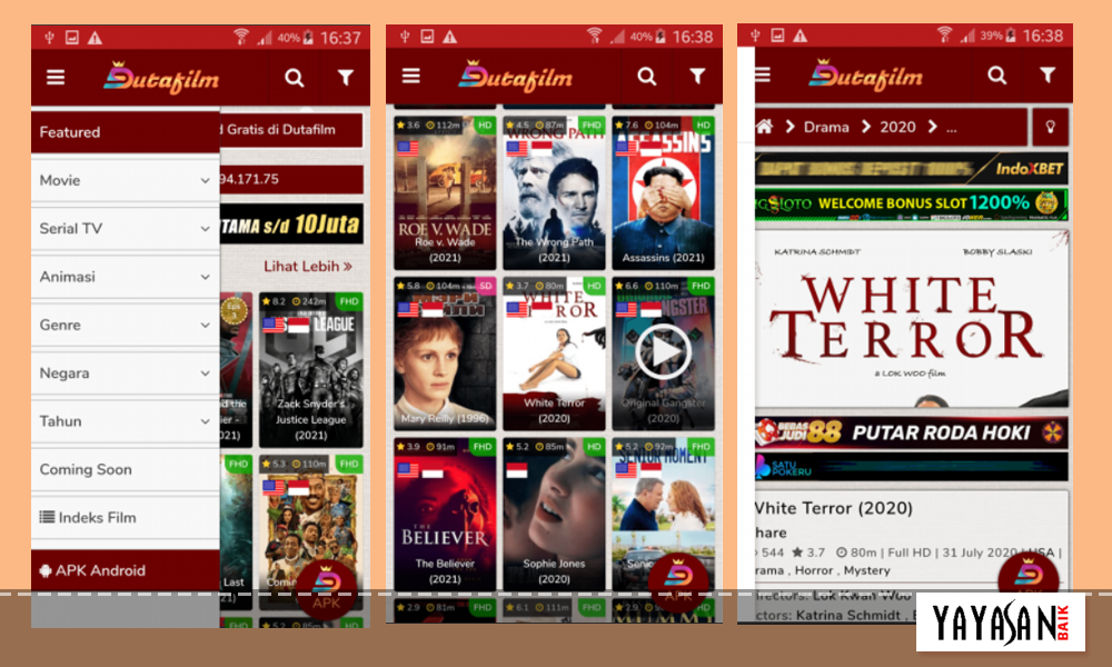Dutafilm Apk nonton film terbaru