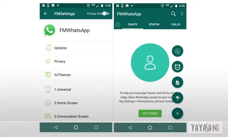 Fitur FM WhatsApp Mod