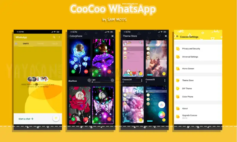 Fitur Menarik Versi Mod Coocoo WA