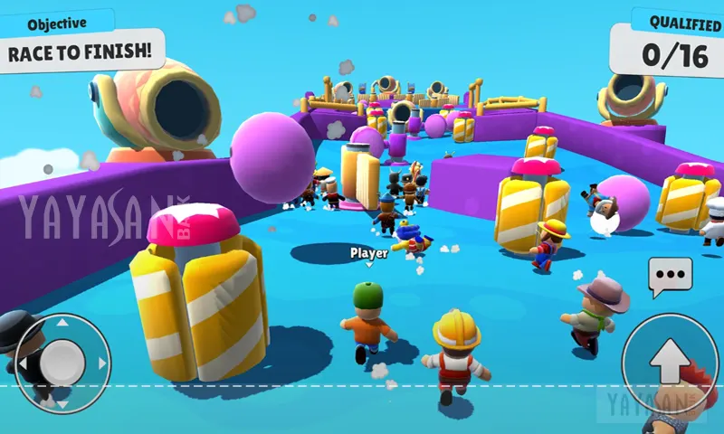 Game race to finish