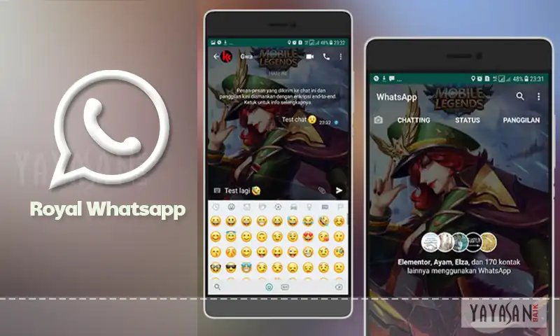Kelebihan royal WA Transparent apk