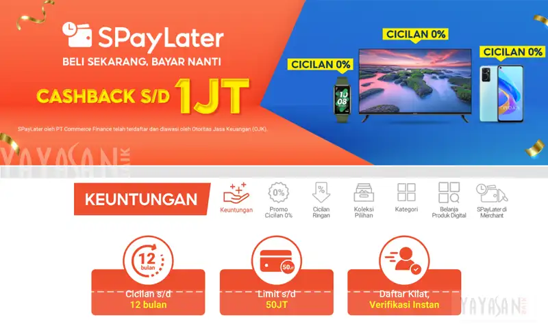 Keuntungan Pengguna Shopee Paylater