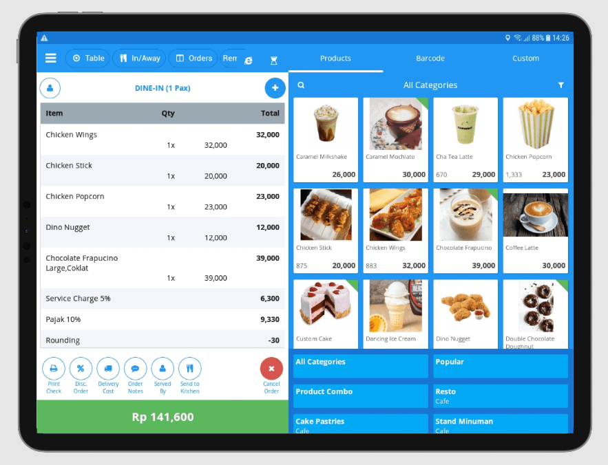 Olsera kasir app
