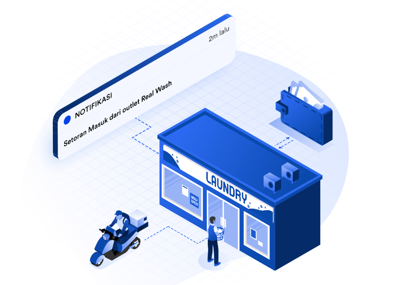 Smartlink app kasir laundry