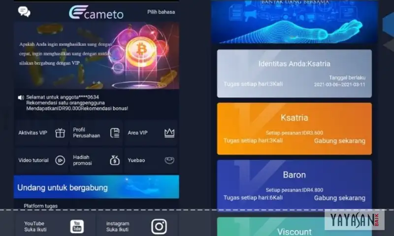 Tips Hasilkan Uang dari cameto