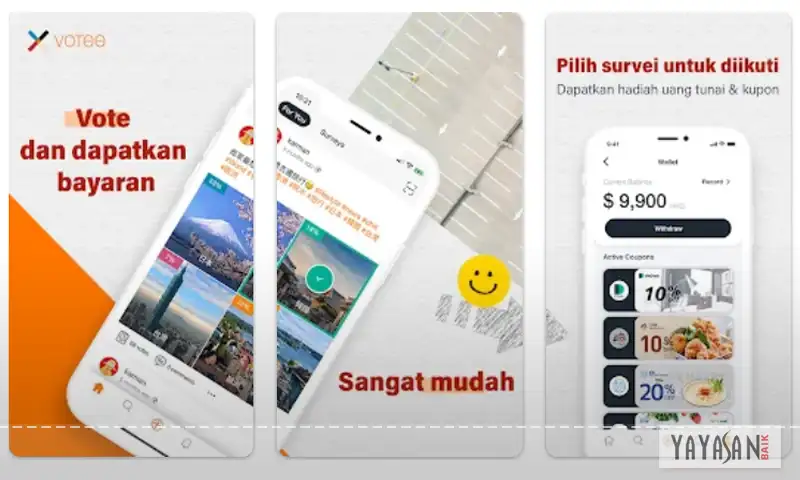 Votee Aplikasi penghasil uang