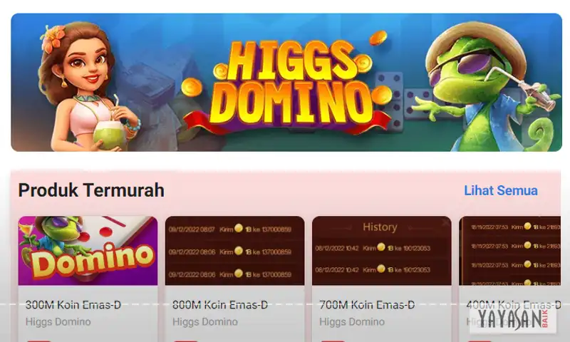 beli koin emas higgs domino