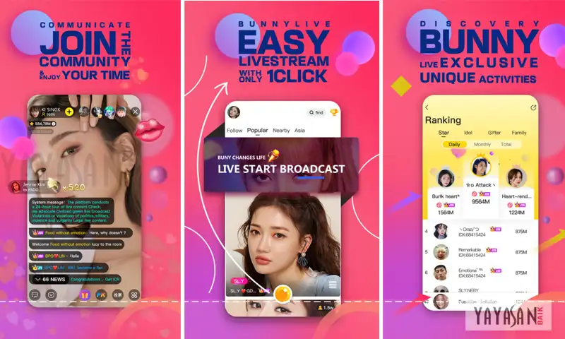 bunny live video call