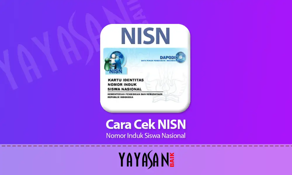 cara cek nisn terbaru