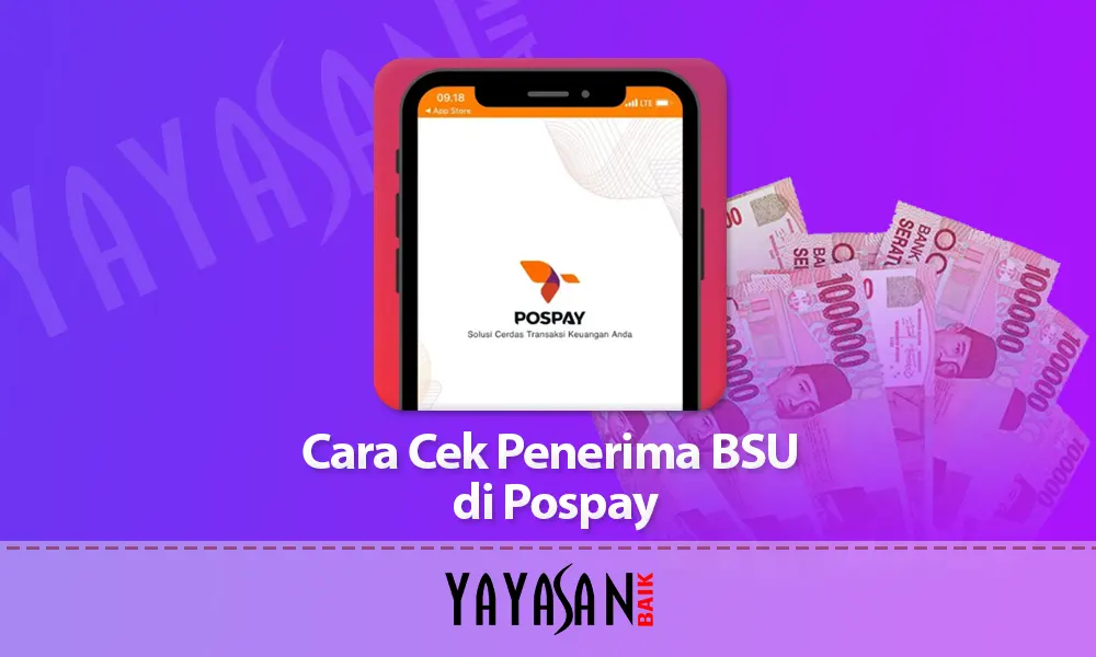 cara cek penerima BSU Pospay