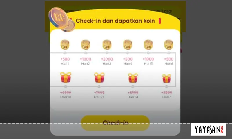 cara check in di snack video apk