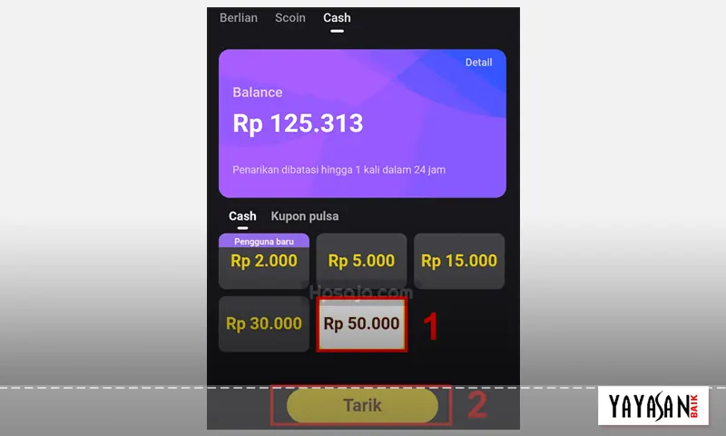 cara tarik uang di snack video
