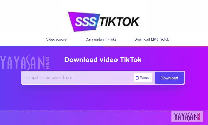 fitur SSSTikTok