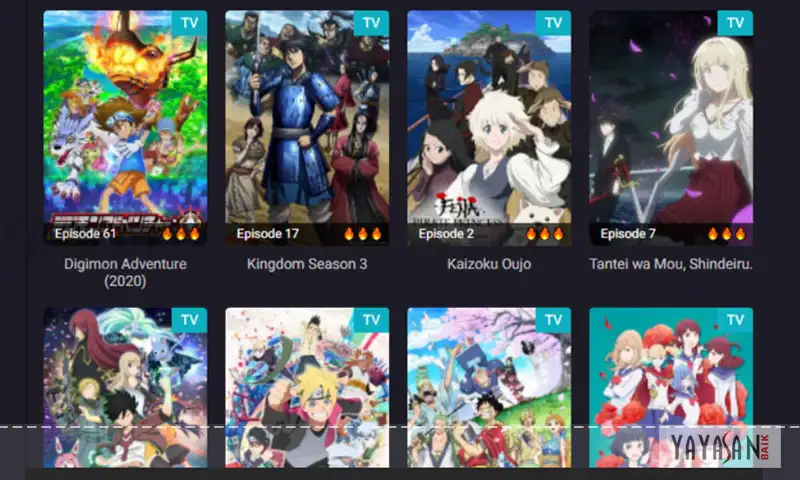 fitur aplikasi nonton anime sub indo