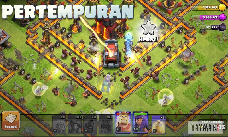 fitur clash of clans mod