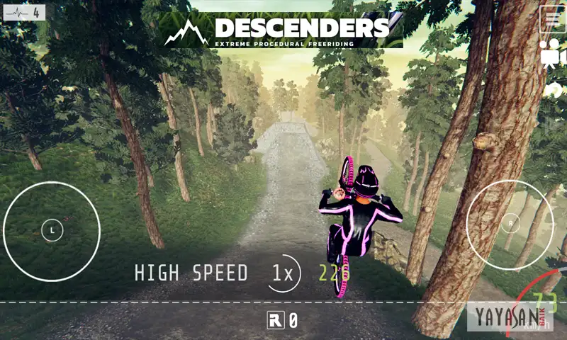 fitur game descenders