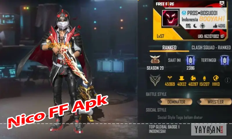 fungsi Nicoo FF Apk