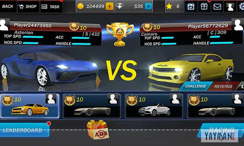 game racing balapan street 3D