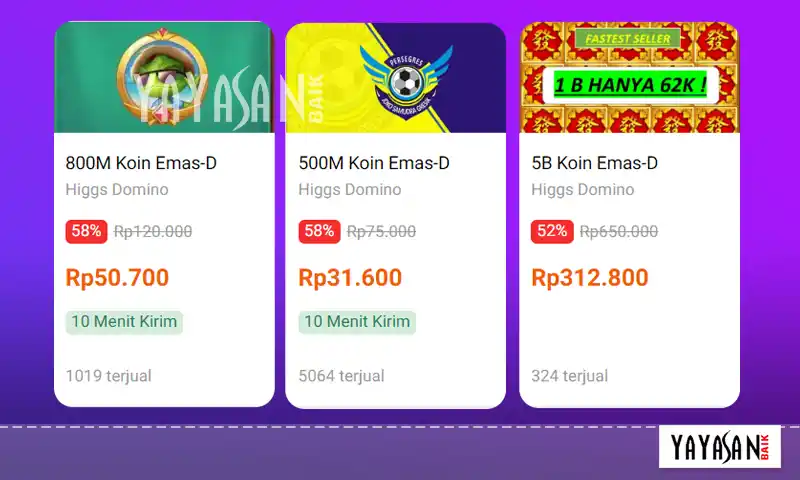 jual chip higgs domino di itemku