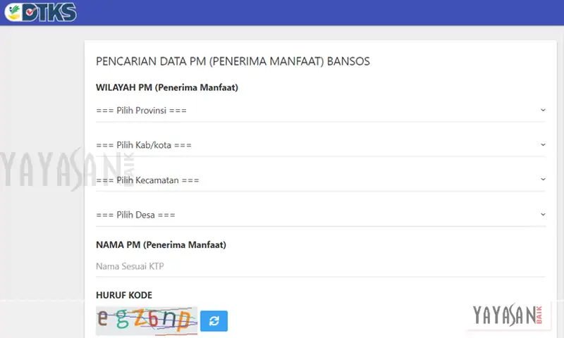 langkah Cek penerima Bansos Kemensos