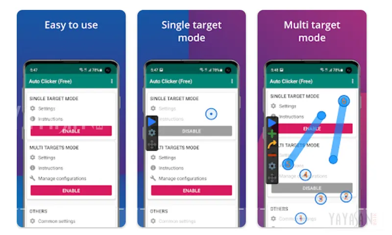 link download auto clicker mod apk