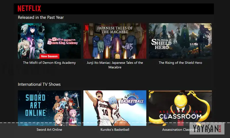 netflix anime