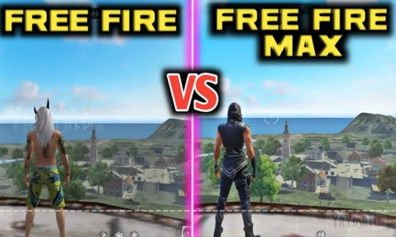 perbedaan free fire dan free fire max