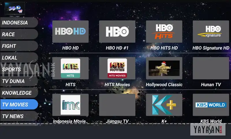 pilihan channel sbo tv apk