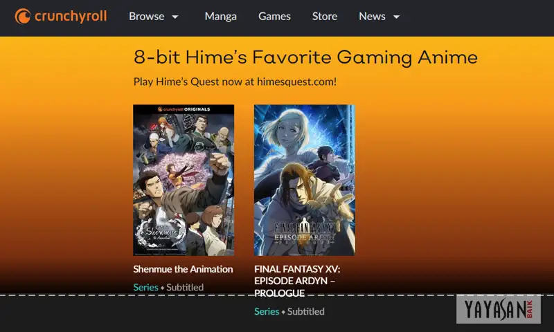 web anime crunchyroll